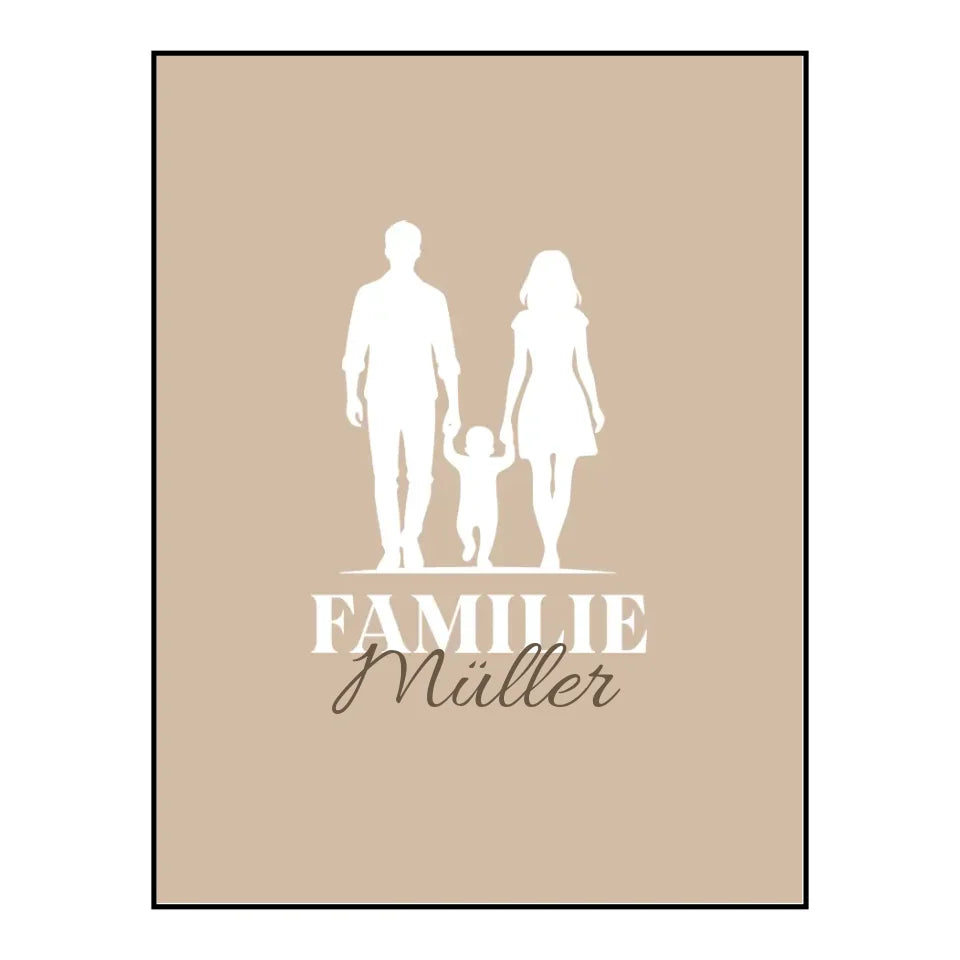 Familie - Poster